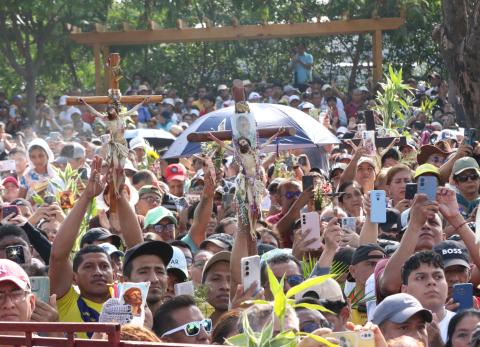 Feligreses claman por un pa&iacute;s sin miedo, en Guayaquil