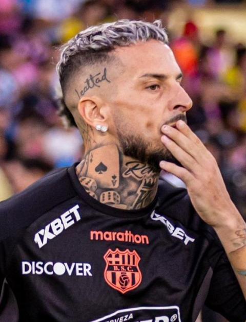 Darío Benedetto está listo para el debut con Barcelona SC en Copa Libertadores.