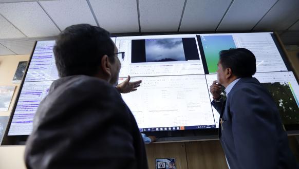 Volcán Cotopaxi monitoreo