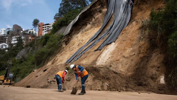 Deslizamientos Quito Nayón