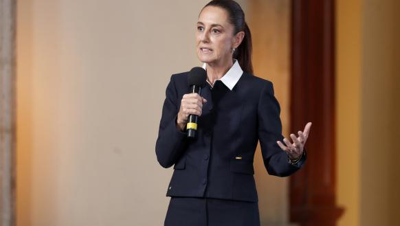 La presidenta de México, Claudia Sheinbaum