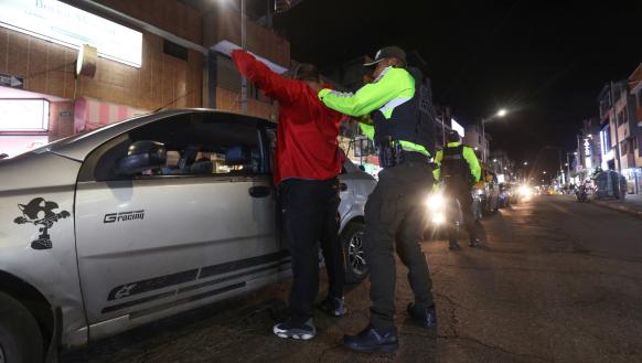 operativos de control en Solanda