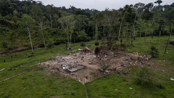 Ataques de Ecuador contra el narcotráfico.