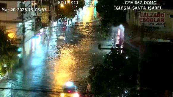 Lluvias en Guayaquil