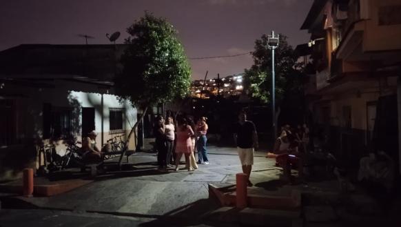 apagones en la 20 y Alcedo