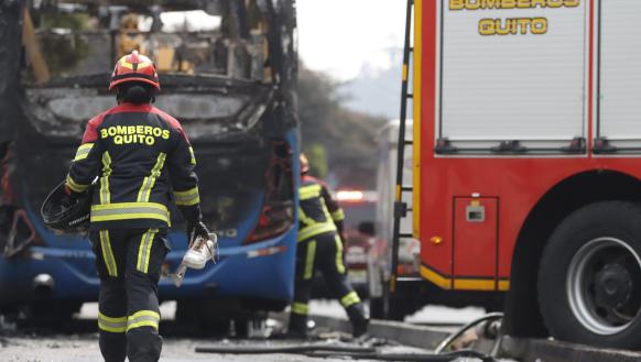 accidente de tránsito sur de quito