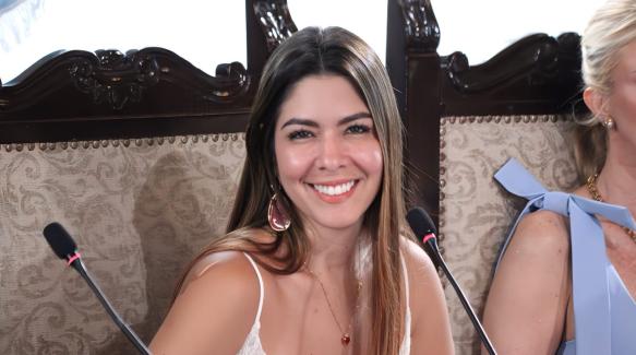 Tatiana Coronel, nueva vicealcaldesa de Guayaquil.