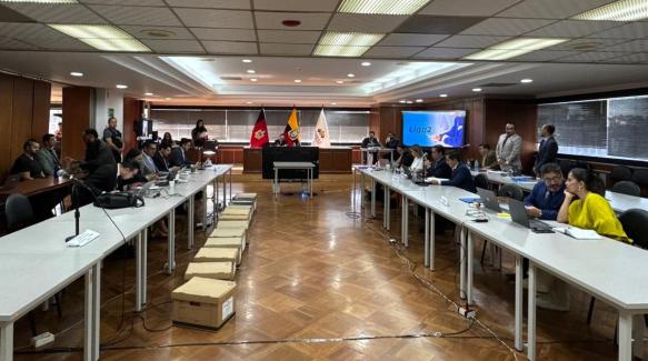 La Fiscalía concluyó su dictamen acusatorio en contra de Verduga, Arauz, Franco Loor y cuatro procesados más en el caso Ligados.