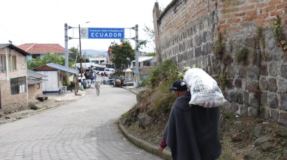 Contrabando ecuador colombia