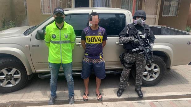 Extorsionador detenido