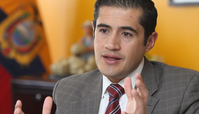 Ministro de Economía y Finanzas, Richard Martínez