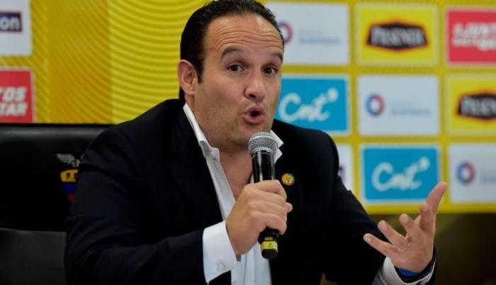 francisco egas presidente federación ecuatoriana de fútbol