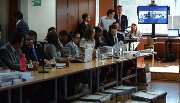 Segundo día de audiencia de juzgamiento en caso Sobornos. Febrero 11, 2020.