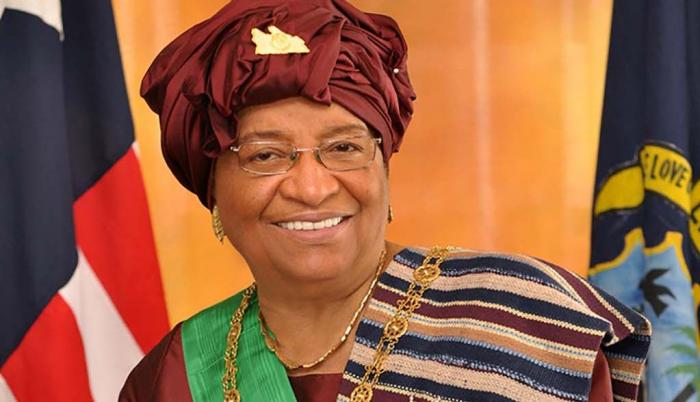 Ellen Johnson-Sirleaf, primera mujer jefa de Estado en África.