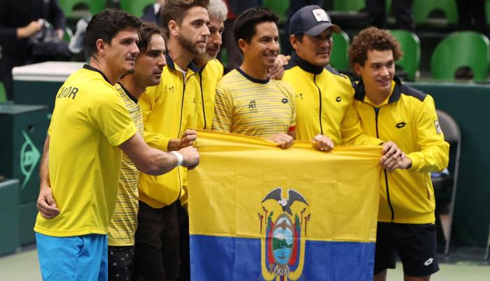 Ecuador Copa Davis al Grupo Mundial