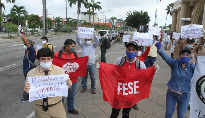 protesta estudiantes
