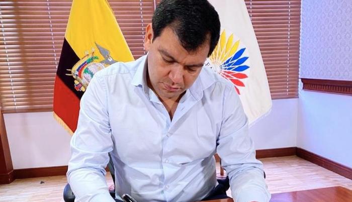 Cesar Litardo, presidente de la Asamblea Nacional