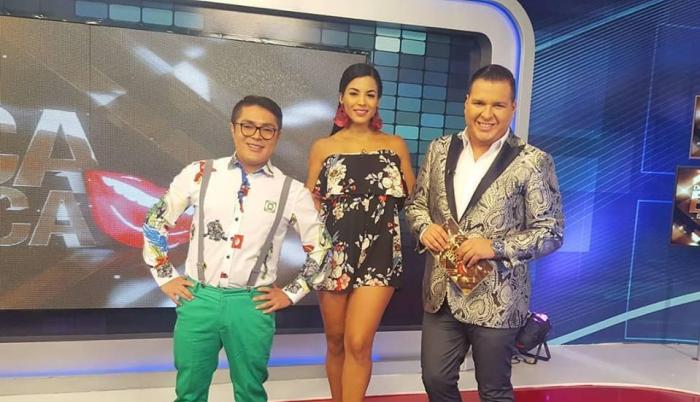 Mauricio Altamirano, Lissette Cedeño y Miguel Cedeño.