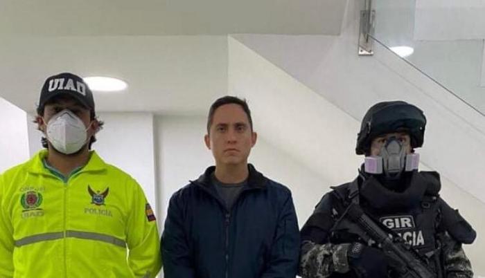 Daniel Mendoza, asambleísta de Alianza País, fue detenido este viernes 5 de junio de 2020.