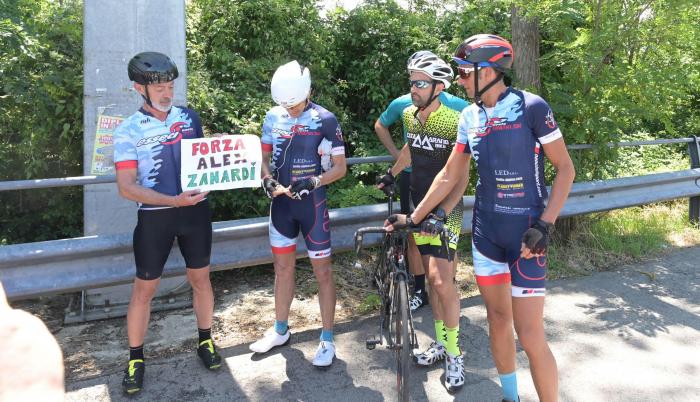 Ciclistas Zanardi Siena Italia
