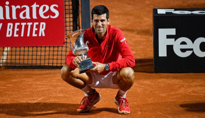 Novak Dkovic campeón Master 1.000 de Roma