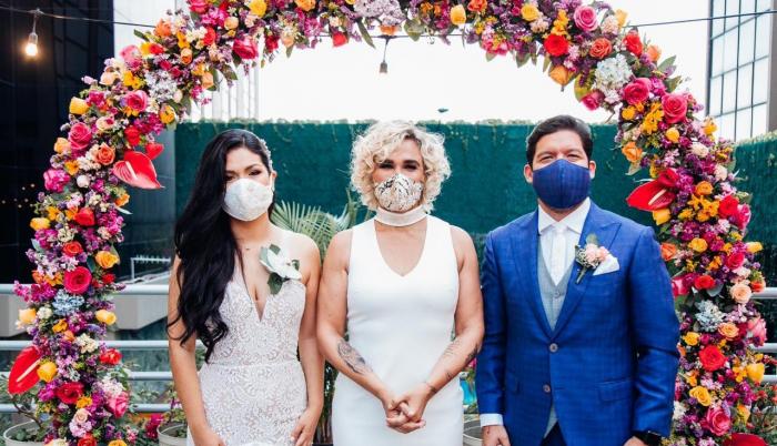 Boda de Titi Aguilar.
