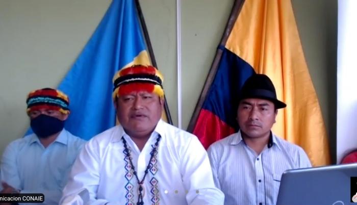 Conaie- Bolivia- Arauz
