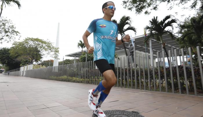 Ronald Insuaste ultramaratonista