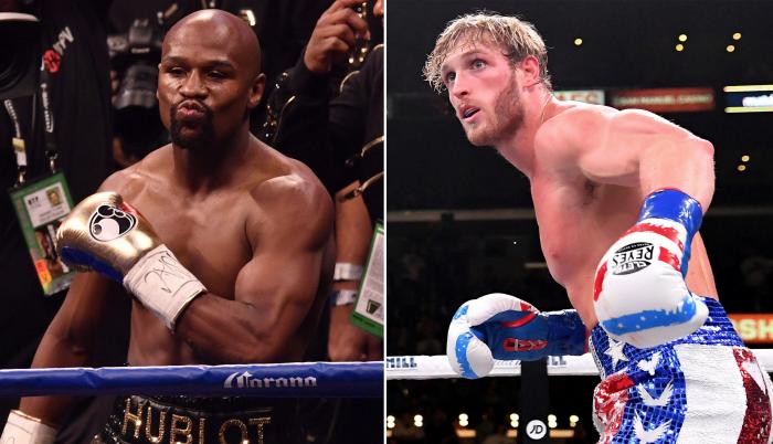 Floyd Mayweather Logan Paul