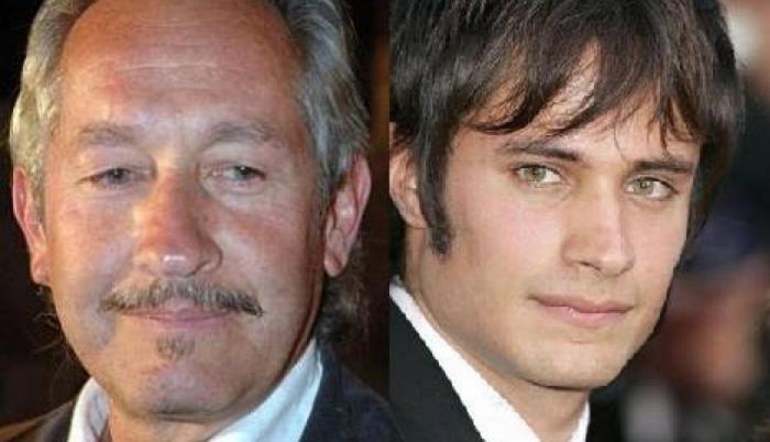 Gael García Bernal y su papá