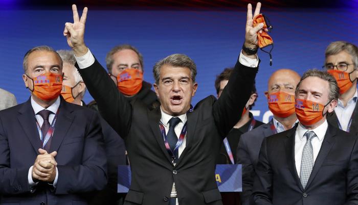 Joan Laporta presidente Barcelona