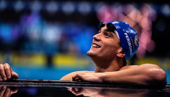 Tomás Peribonio natación Ecuador