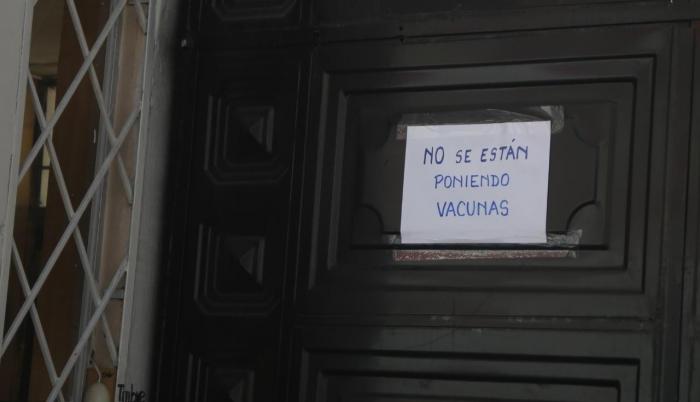 En los colegios de Quito no se aplicaron vacunas.