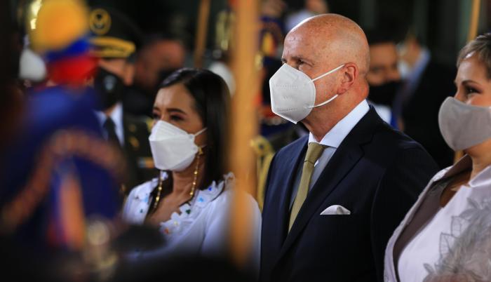 En la imagen la vicepresidente de Ecuador, Alfredo Borrero.