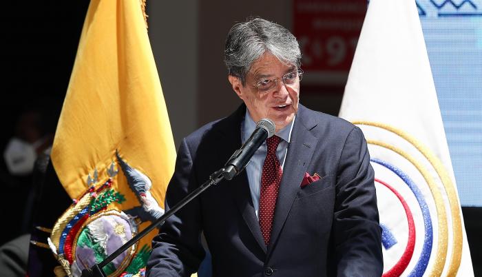 El presidente de Ecuador, Guillermo Lasso.
