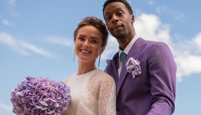 Gael Monfils Elina Svitolina