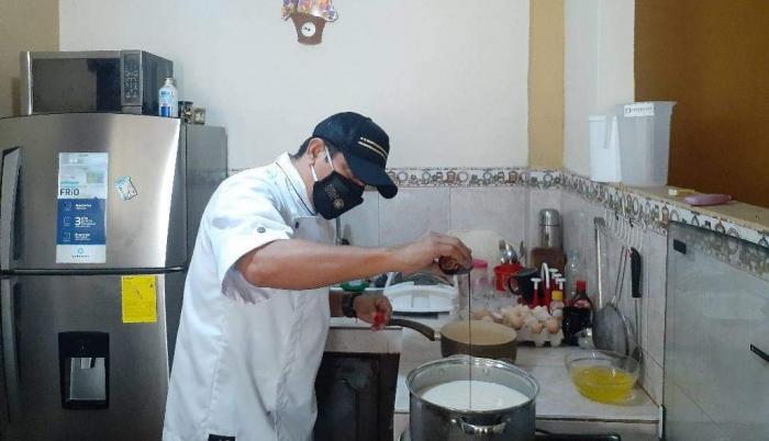Rompope casero