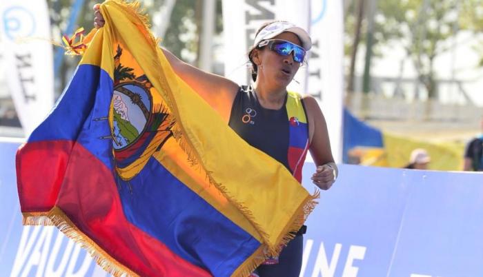 Estefanía Tigrero triatlón duatlón Ecuador