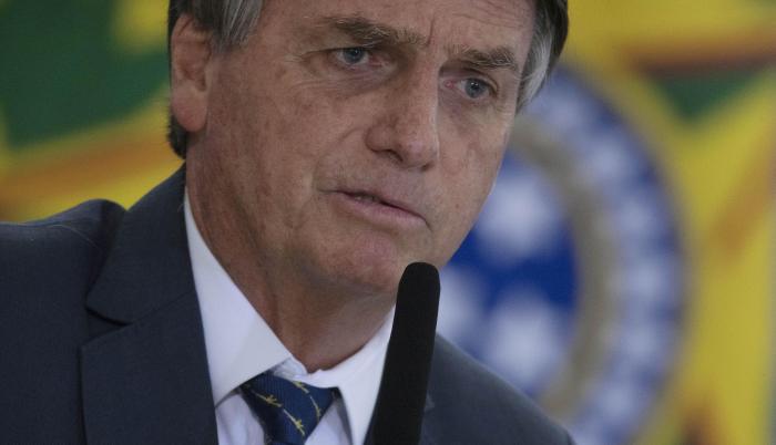 Foto de archivo del presidente de Brasil, Jair Bolsonaro.
