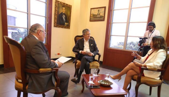 Lasso- entrevista- Guayaquil