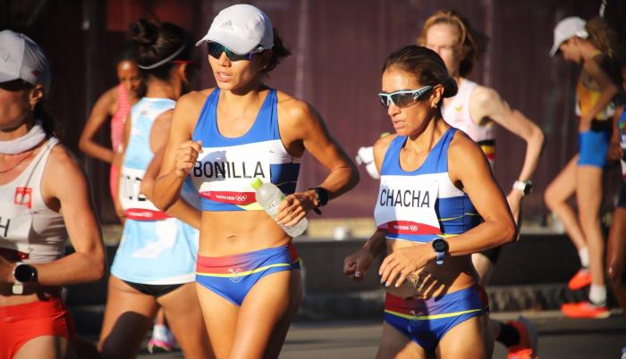 Paola Bonilla Rosa Chacha maratón femenina