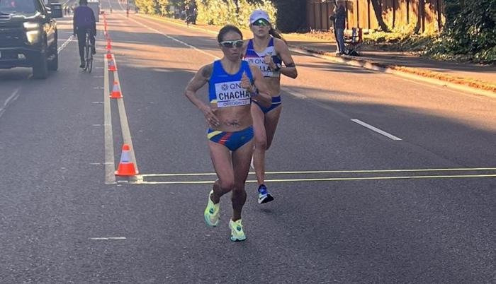 Paola Bonilla Rosa Chacha maratón femenina