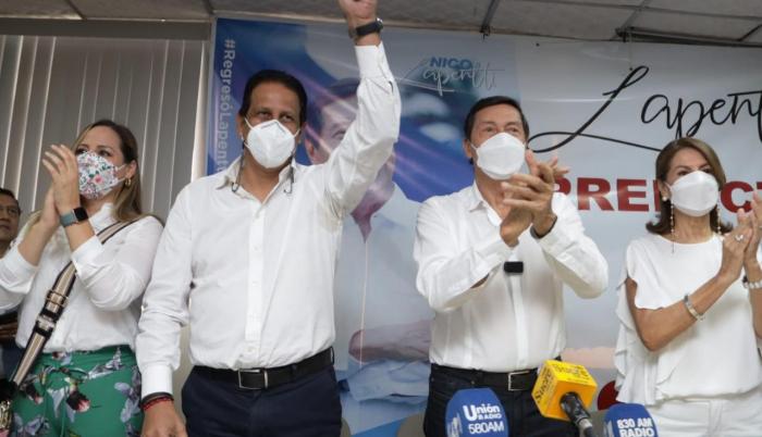 Lapentti reiteró que, de ganar las elecciones, trabajará en varios frentes: agro, vías, atención social, etc.