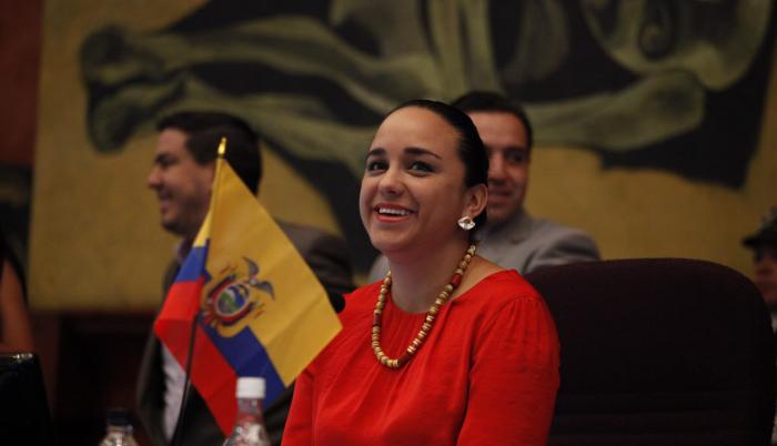 Gabriela Rivadeneira - Embajada de México - Rebelión