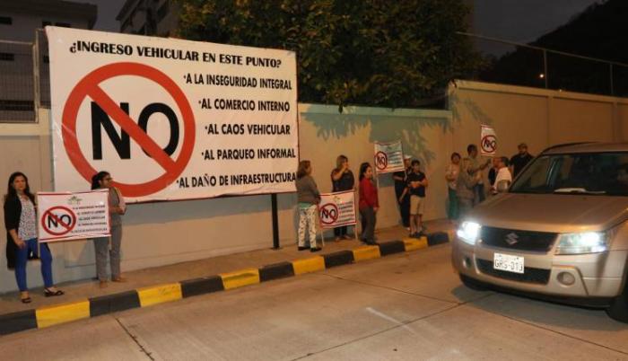Ciudadela Olivos 2 se opone a la construcción de un proyecto cerca de su garita