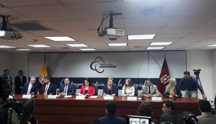 CONJUECES TEMPORALES DE LA CORTE NACIONAL DE JUSTICIA DE ECUADOR
