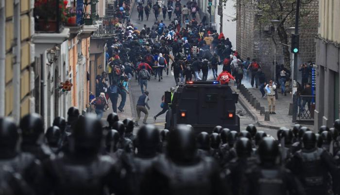 Protestas en Quito, Ecuador