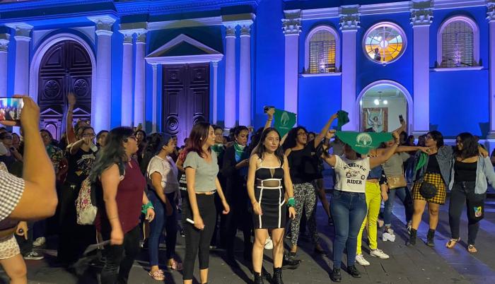 grupos feministas manifestaciones guayaquil