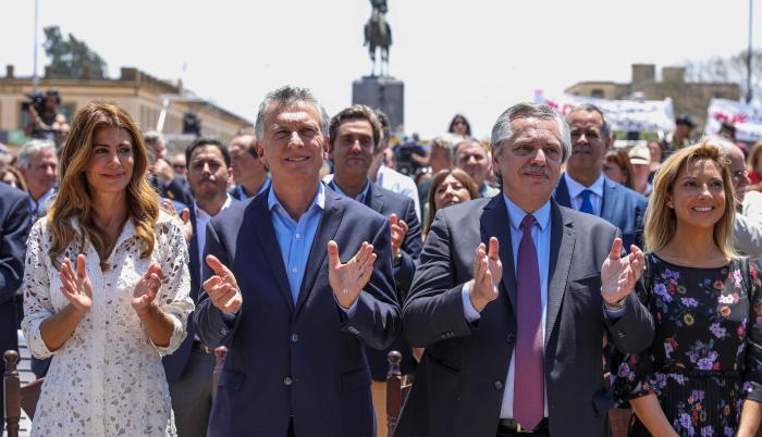 Fernández y Macri