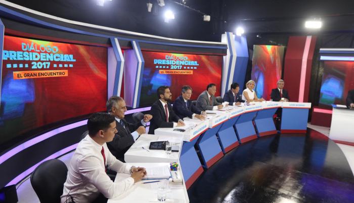 Debate presidencial en El Comercio